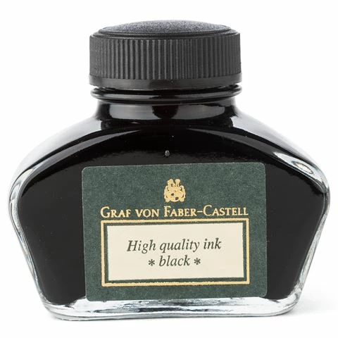 Faber-Castell Faber - Ink Bottle Black 62.5ml
