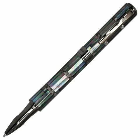Monteverde - LE Regatta Rollerball Blck Mother O Pearl Grey