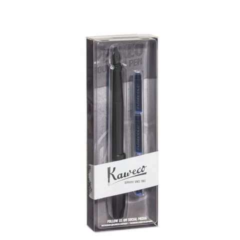 Kaweco - Perkeo Fountain Pen Pack All Back Med Nib