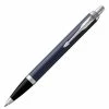 Parker - IM Matte Blue Lacquer W/Chrome Trim Ballpoint Pen