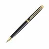 Waterman - Hemisphere Black W/ Gold Trim Ballpoint Pen
