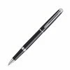 Waterman - Hémisphère Black Chrome Trim Rollerball Pen