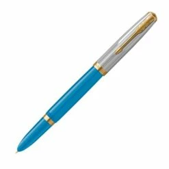 Parker - 51 Premium Fountain Pen W/Gold Trim Turquoise