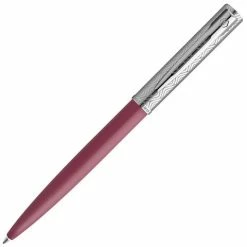 Waterman - Allure Deluxe Metal & Pink Lacquer Ballpoint Pen