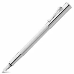 Faber-Castell - Guilloche Fountain Pen Rhodium