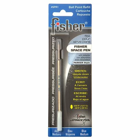 Fisher - Space Pen Medium Ballpoint Refill Blue