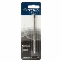 Waterman - Ballpoint Pen Refill Medium Black