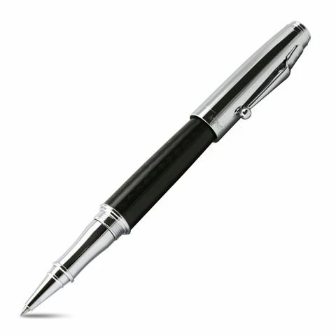 Monteverde - Invincia Black Carbon Rollerball Pen