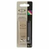 Parker - Quink Black Ink Cartridge Set 5pce