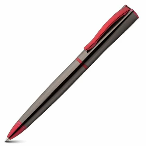 Monteverde - Impressa Gunmetal With RedTrim Ballpoint Pen