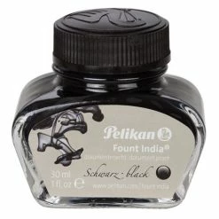 Pelikan - Fount India Black Ink Bottle 30ml