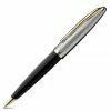 Waterman - Carene Deluxe Black & Gold Ballpoint Pen