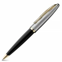 Waterman - Carene Deluxe Black & Gold Ballpoint Pen