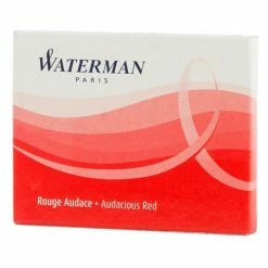 Waterman - Fountain Pen Cartridge Set 6pce Audacious Red