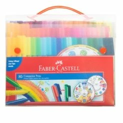 Faber-Castell - Connector Pens With Colour Wheel Set 80pce