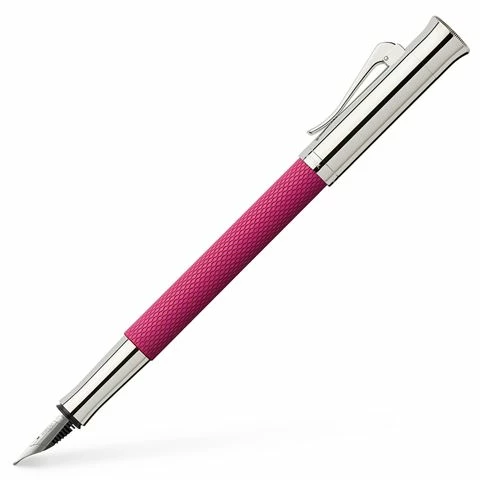 Faber-Castell - Guilloche Fountain Pen Electric Pink