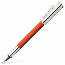 Faber-Castell - Guilloche Fountain Pen Orange