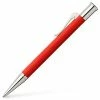 Faber-Castell - Guilloche Ballpoint Pen India Red