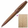Montegrappa - Heartwood Walnut Ballpoint Pen W/Notebook