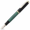 Pelikan - 1000 Fountain Pen Fine Nib Black & Green