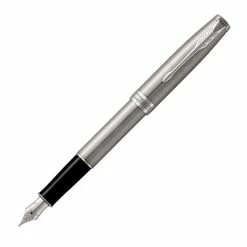Parker - Sonnet Lacquer Fountain Pen Palladium Trim Silver