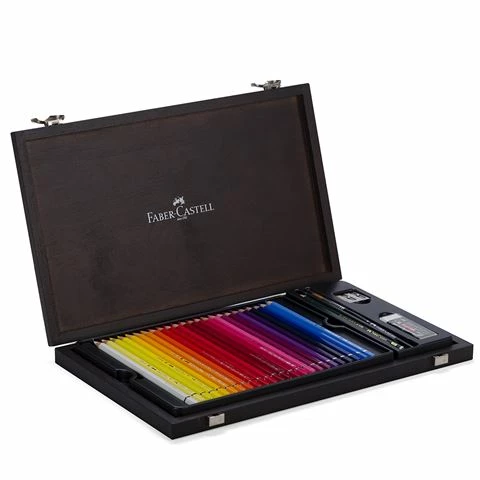 Faber-Castell - Albrecht Durer Wtclr Pencils Wood Case 52pce