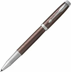 Parker - IM Premium Brown W/Chrome Trim Rollerball Pen
