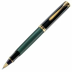 Pelikan - R600 Souveran Rollerball Pen Black & Green