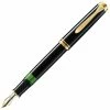 Pelikan - M800 Fountain Pen Black & Gold With Extra-Fine Nib