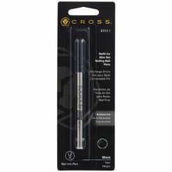 Cross - Slim Gel Rolling Ball Pen Refill Black