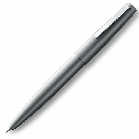Lamy - 2000 Brushed Stainless Steel Fountain Pen Fine Nib