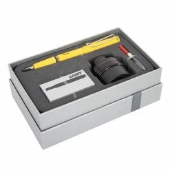 Lamy - Safari Yellow Fountain Pen Gift Set Of 4