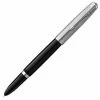 Parker - 51 Fountain Pen Medium Nib Black Chrome Trim
