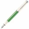 Pelikan - L.E. Souveran 605 Fountain Pen Green/White EF Nib