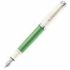 Pelikan - L.E Souveran 605 Fountain Pen Green/White Fine Nib