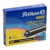 Pelikan - 4001 Ink Cartridge Set 6pce Black