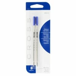 Cross - 8512 Ballpoint Fine Refill Blue Set 2pce