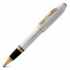 Cross - Peerless 125 Rollerball Pen Platinum & 23 Karat Gold