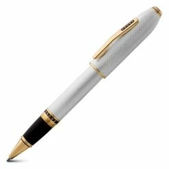 Cross - Peerless 125 Rollerball Pen Platinum & 23 Karat Gold