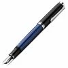Pelikan - 805 Black & Blue Medium Nib Fountain Pen